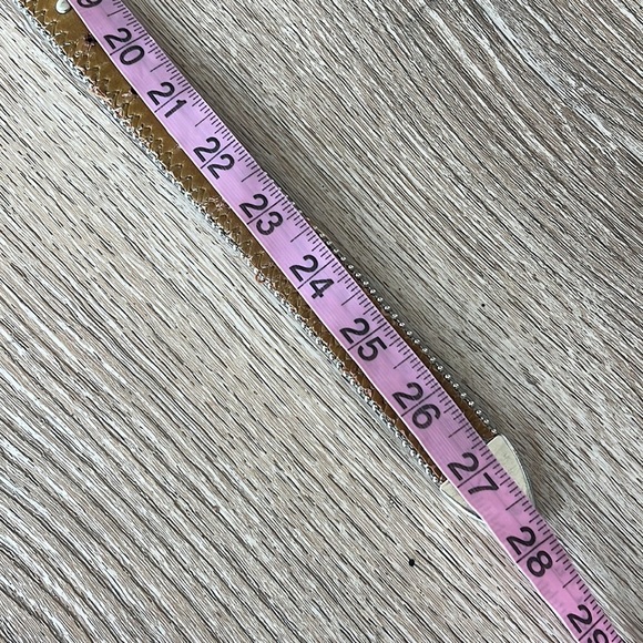 Girls Rhinestone Western Belt 28" Black Leather Removable Buckle 1" Wide - Picture 6 of 9